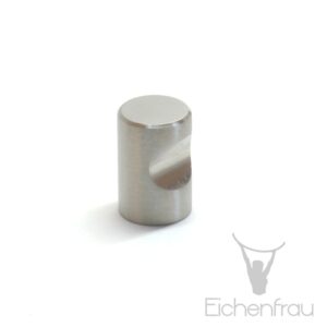 Möbelknopf Edelstahl matt 20x30 mm