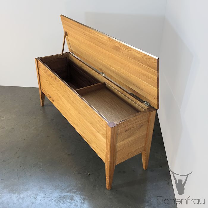 Bettkommode aus Massivholz 140x60x40 cm (BxHxT) form500-58 – Bild 4