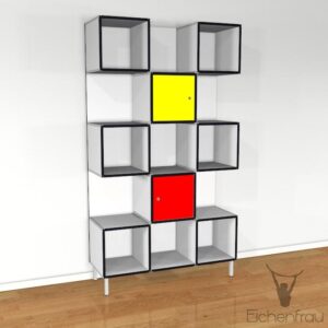 Büroschrank 120 x 220 x 42 cm (BxHxT) form500-30