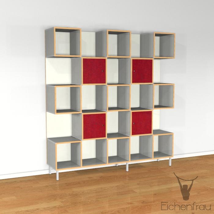 Büroschrank 200 x 220 x 42 cm (BxHxT) form500-37 – Bild 3