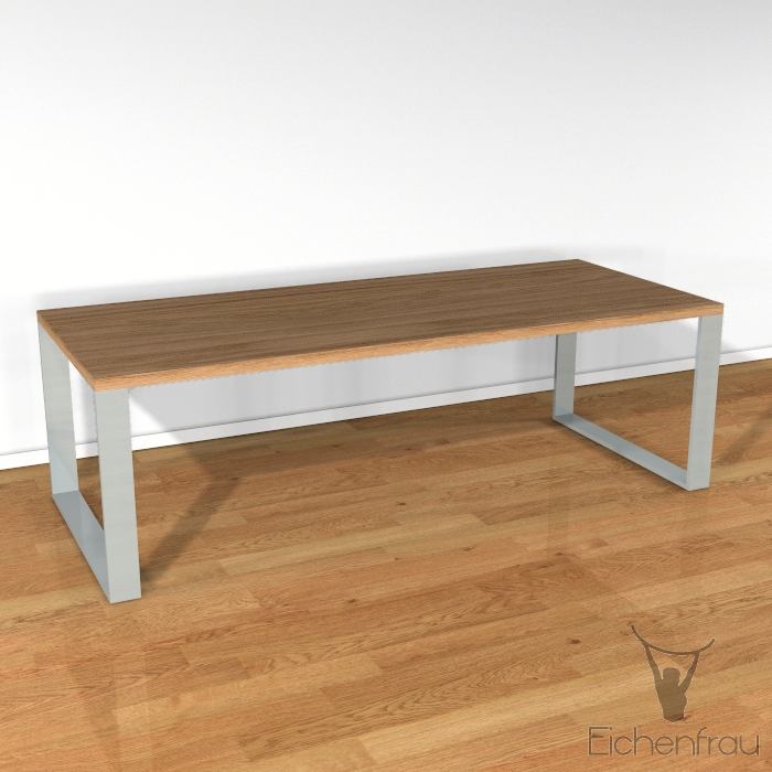 Esstisch Wildeiche Massivholz 80 x 75 cm (BxH) form240