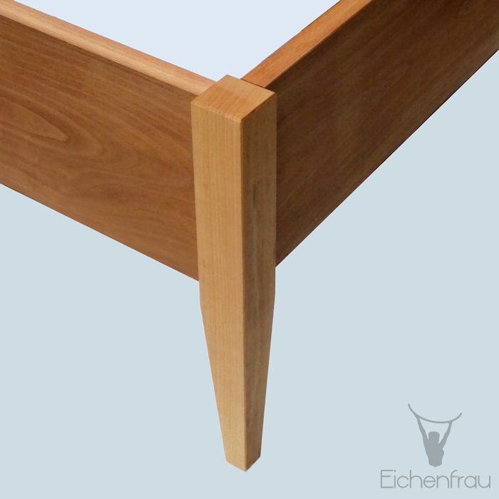 Einzelbett Massivholz 208 x 84 cm (LxH) form601-2 – Bild 3