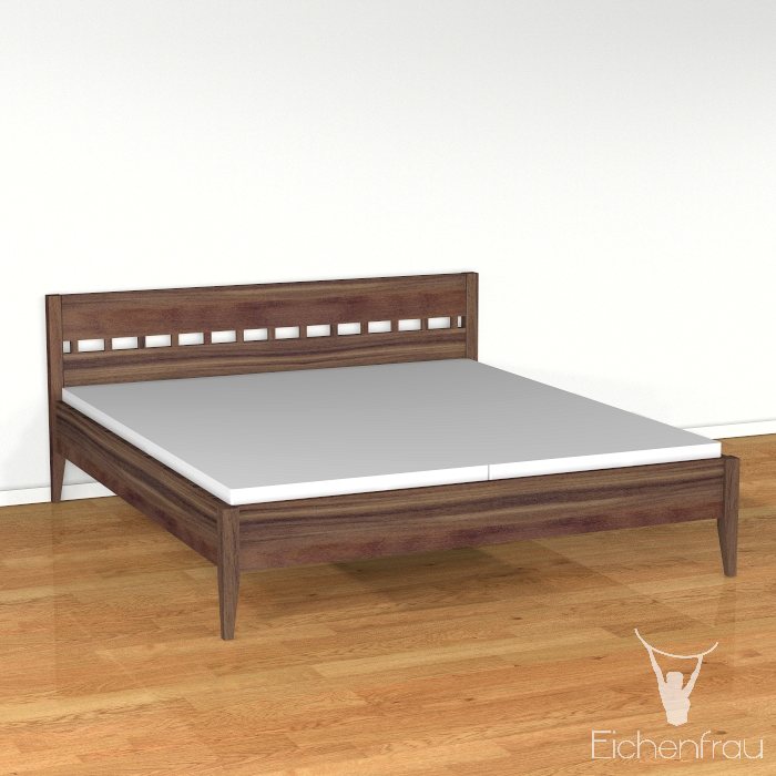 Doppelbett Massivholz 208 x 168 cm (LxH) form603-6