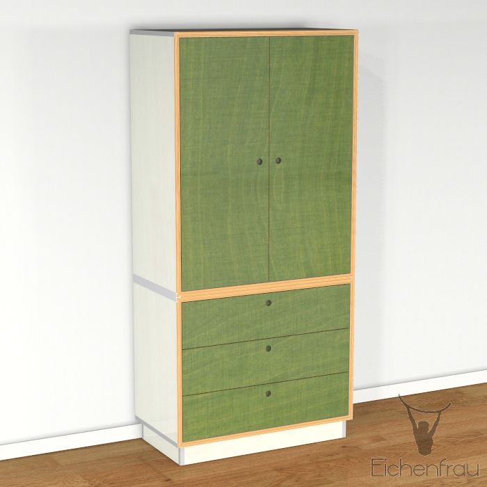 Wäscheschrank 80 x 168 x 42 cm form500-23 – Bild 3