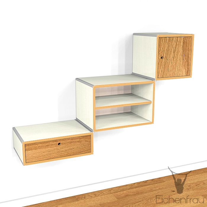 Wandschrank 160 x 100 x 42 cm (BxHxT) form500-28 – Bild 3