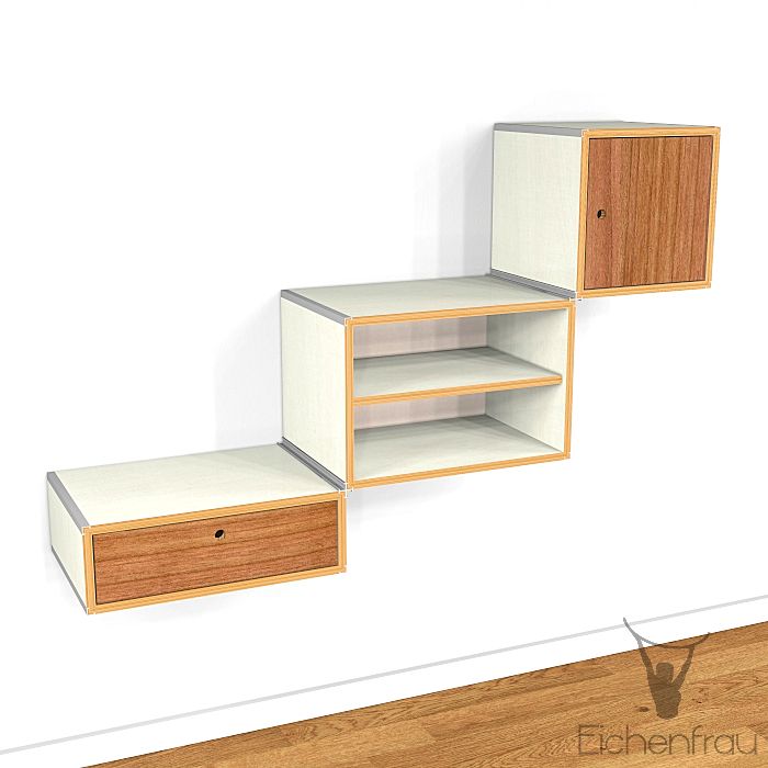 Wandschrank 160 x 100 x 42 cm (BxHxT) form500-28 – Bild 2
