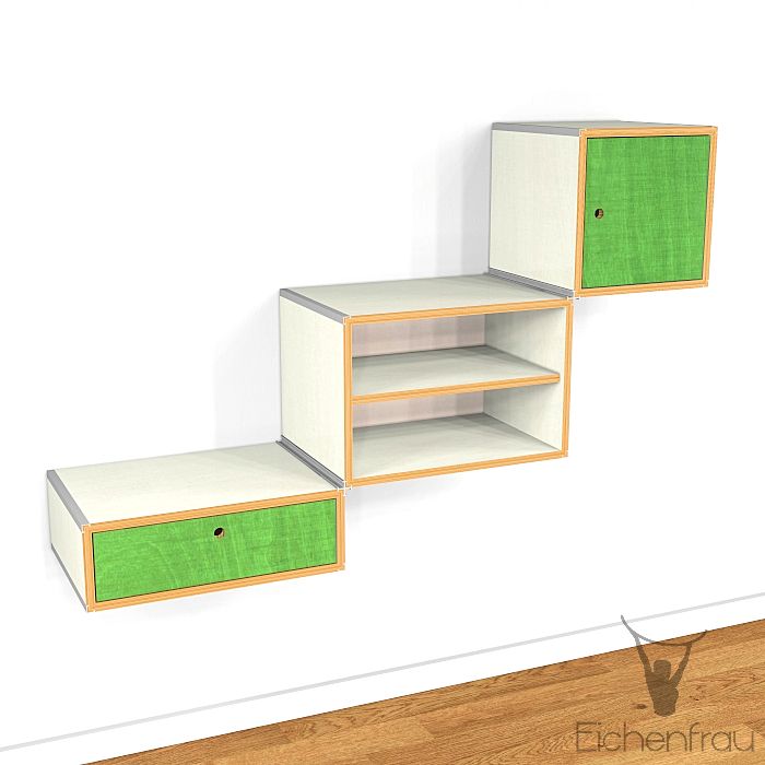 Wandschrank 160 x 100 x 42 cm (BxHxT) form500-28 – Bild 4