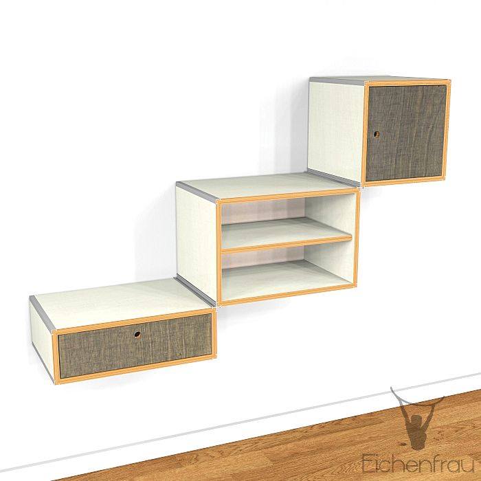 Wandschrank 160 x 100 x 42 cm (BxHxT) form500-28 – Bild 6