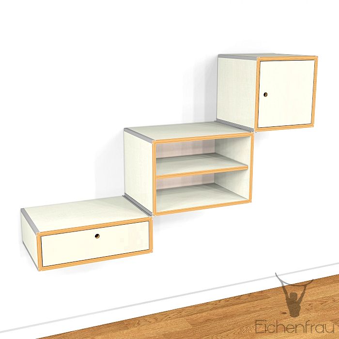Wandschrank 160 x 100 x 42 cm (BxHxT) form500-28 – Bild 8