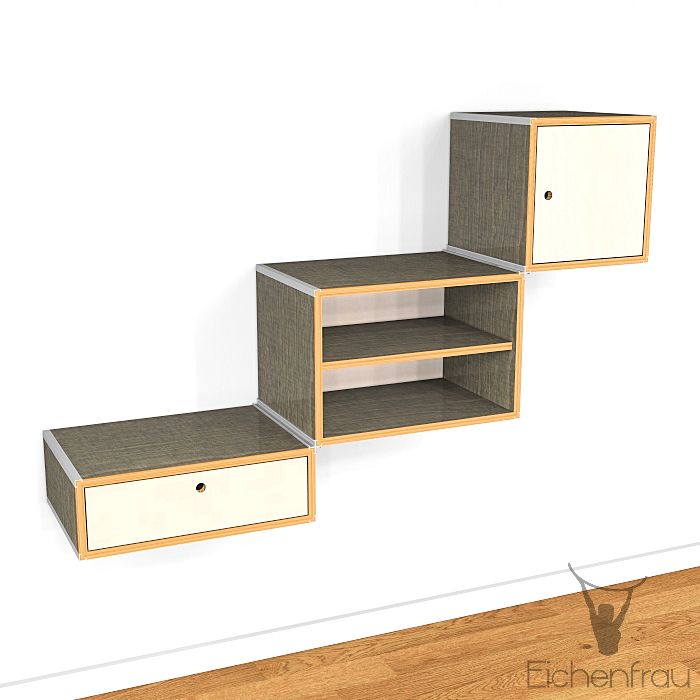 Wandschrank 160 x 100 x 42 cm (BxHxT) form500-28 – Bild 10